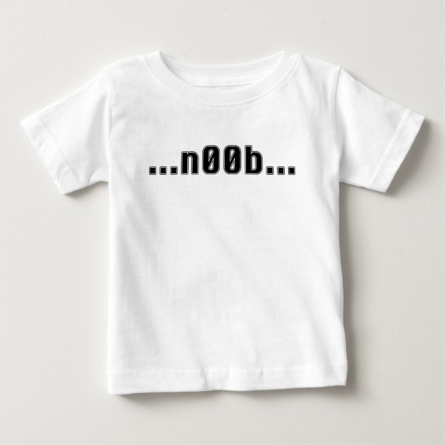 Camiseta Eu sou um n00b! (Frente)
