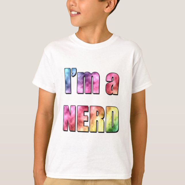 Camiseta Eu sou um NERD (Frente)