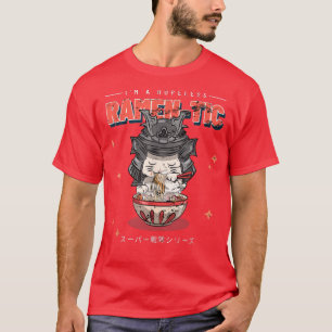 Camiseta Eu sou um Noddle Japonês Ramen-Tic Engraçado1014