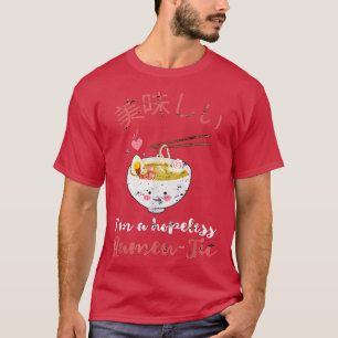 Camiseta Eu sou um Noddle Japonês Ramen-Tic Engraçado1016