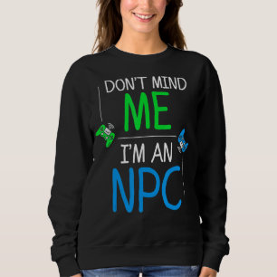 Camiseta Eu sou um NPC, Videos games engraçados de jogadore