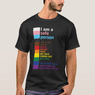 Camiseta Eu Sou Um Orgulho De Pessoa Seguro Ally Você Está 