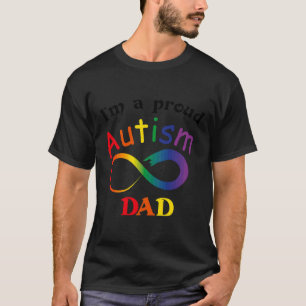 Camiseta Eu Sou Um Pai De Autismo Orgulhoso