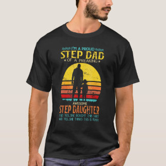 Camiseta Eu sou um Pai de risada Dia de os pais Stepdad