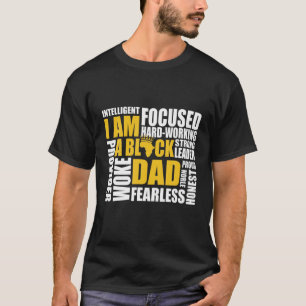 Camiseta Eu Sou Um Pai Negro, Pai Africano, Homem Negro