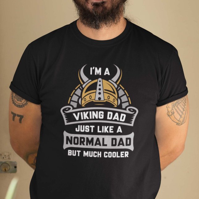 Camiseta Eu sou um Pai Viking (Criador carregado)