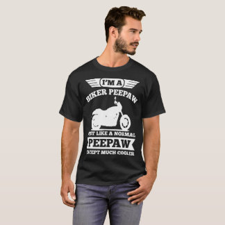 CAMISETA EU SOU UM PEEPAW BIKER COMO UM PEEPAW NORMAL