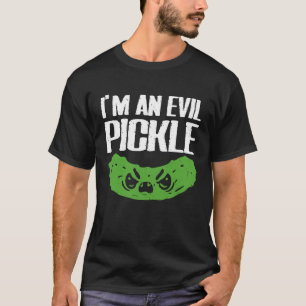 Camiseta Eu sou um pepino de fantasia do Dia das Bruxas de 