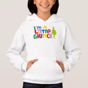 Camiseta Eu sou um pequeno Grinch gráfico colorido