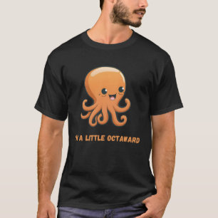 Camiseta Eu sou um Pequeno Polvo Escamudo Coral Atacado