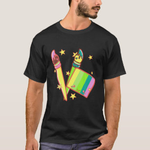 Camiseta Eu Sou Um Pintor De Rosto, Figurino De Artista Bon
