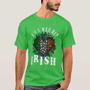 Camiseta Eu sou um pouco irlandês, um belo dia dos aperiti