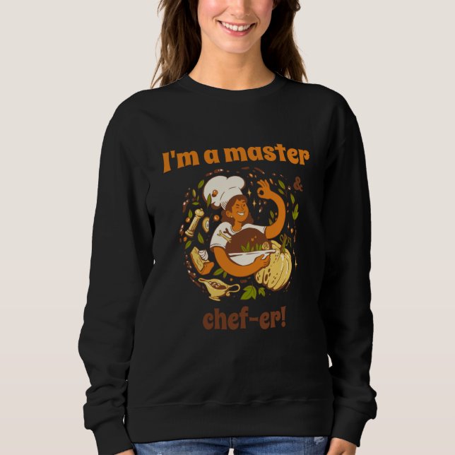 Camiseta Eu Sou Um Presente De Chef Mestre ou Chef Retro Co (Frente)