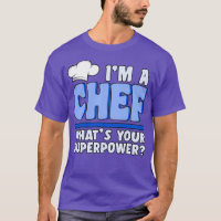 Eu sou um presente de comida de chef super força