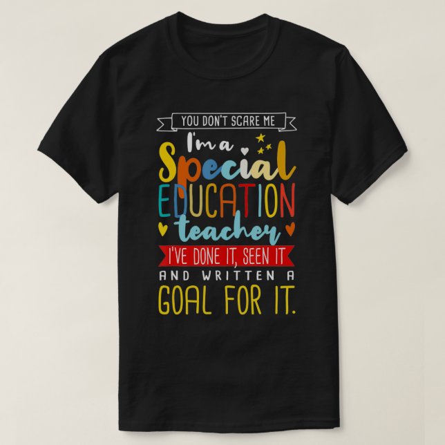 Camiseta Eu sou um professor especial de educação Sen SPED  (Frente do Design)
