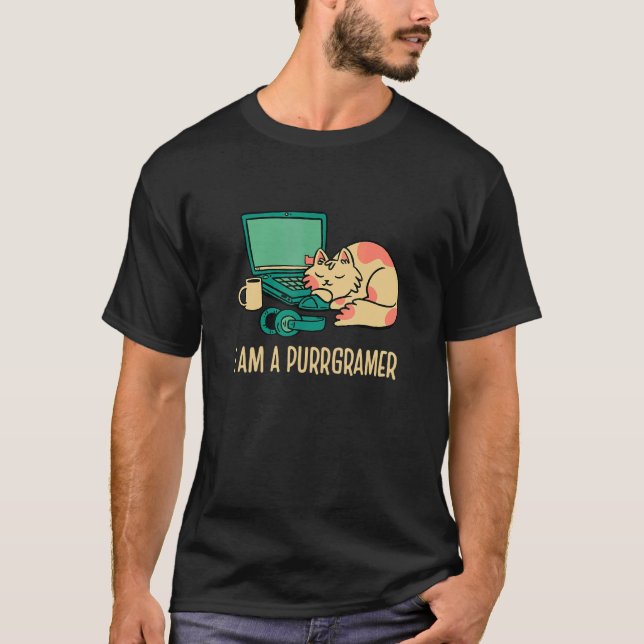 Camiseta Eu Sou Um Programador De Software De Nerd De Aquis (Frente)