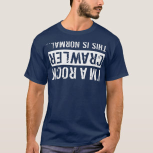 Camiseta Eu sou um Rastreador de Rock Isto é uma diversão