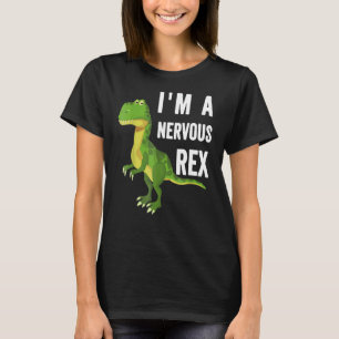 Camiseta Eu sou um Rex Dinossauro Nervoso Figurino Rex
