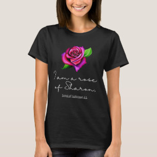 Camiseta Eu Sou Um rosa Da Subeliminação De Sharon