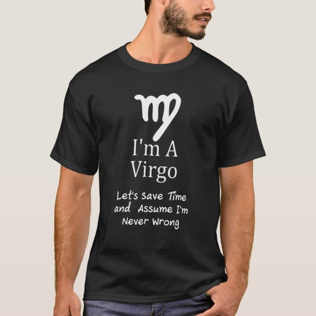 Camiseta Eu sou um símbolo de Virgem (Frente)