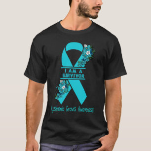 Camiseta Eu Sou Um Sobrevivente Conscientização da Miasteni