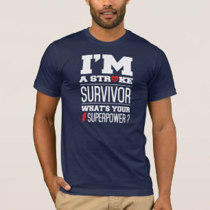 Camiseta Eu sou um sobrevivente do curso. Que é sua