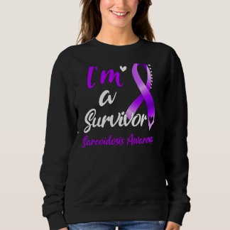 Camiseta Eu sou um Sobrevivente Sarcoidose Consciência