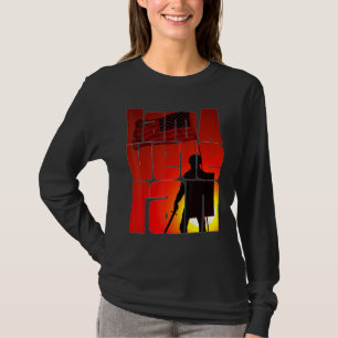 Camiseta Eu sou um Soldado Militar Americano Veterano_1