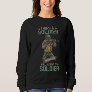 Camiseta Eu Sou Um Soldado Sempre Serei Soldado Lutar Solda