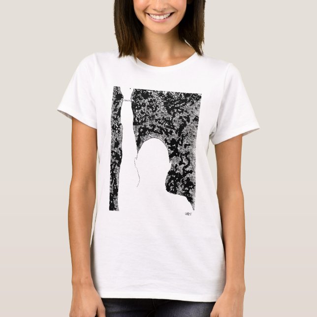 Camiseta Eu sou um T das mulheres do SOBREVIVENTE (Frente)