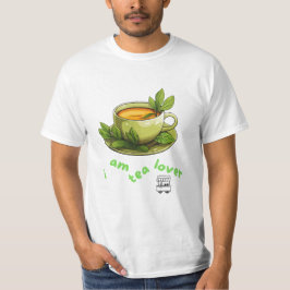Camiseta Eu sou um Tea Lover Engraçado