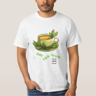 Camiseta Eu sou um Tea Lover Engraçado
