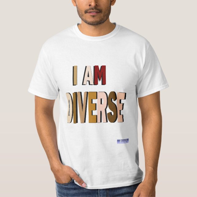 Camiseta Eu Sou Um Ti De Valor Diverso (Frente)