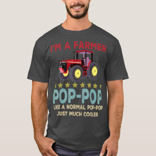 Camiseta Eu Sou Um Trator De Dia de os pais Feliz De Pop De