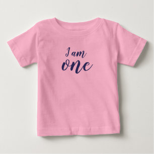 Camiseta Eu Sou Um Tutu Rosa de Aniversário de Menina
