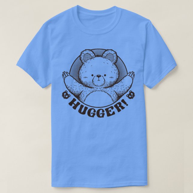Camiseta Eu sou um Urso Hugger por Tobe Fonseca (Frente do Design)
