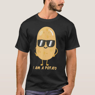 Camiseta Eu Sou Um Vegano de Carboidratos de Batata