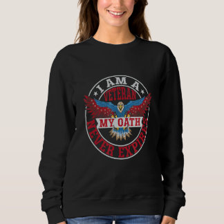 Camiseta Eu Sou Um Veterano Meu Juramento Nunca Expira Vete