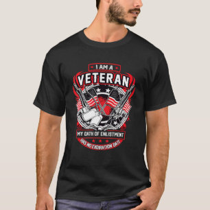 Camiseta Eu Sou Um Veterano Meu Juro De Inscrição Não Tem E