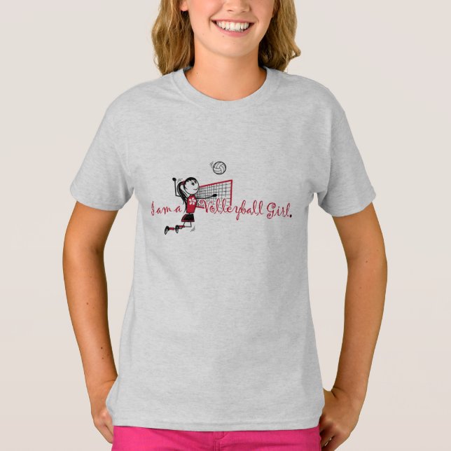 Camiseta "Eu sou um VOLLEYBALL" (Frente)