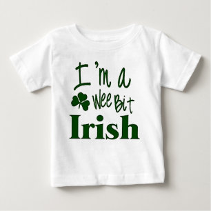 Camiseta Eu sou um Wee Bit Irish- Rua. Dia das Patricks