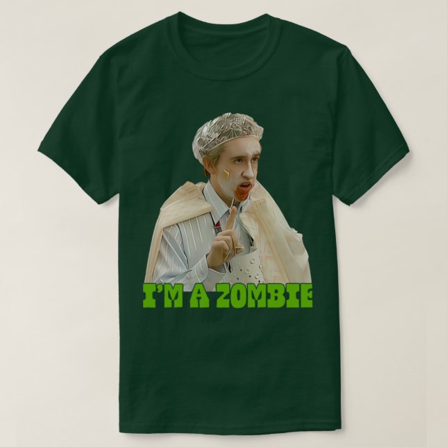 Camiseta Eu Sou Um Zombie (Frente do Design)