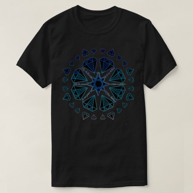 Camiseta Eu sou uma afirmação brilhante  (Frente do Design)