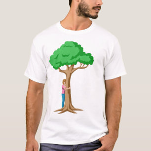 Camiseta Eu sou uma árvore orgulhosa Hugger