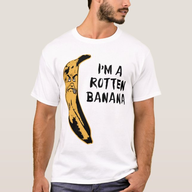 Camiseta Eu sou uma banana podre (Frente)