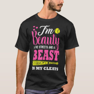 Camiseta Eu sou uma beleza na rua e uma besta na minha nuca