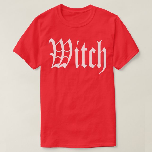 Camiseta Eu sou uma Bruxa (Frente do Design)
