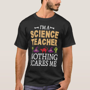 Camiseta Eu Sou Uma Bruxa de Cacto Monstro Professora de Ci