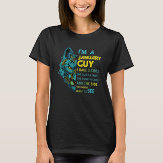 Camiseta Eu sou uma Cara de Janeiro Eu tenho três lados do 