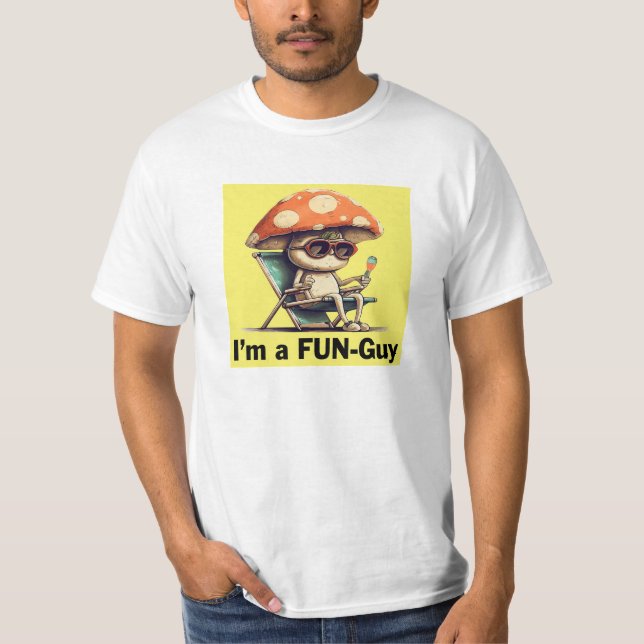 Camiseta Eu sou uma Cara divertida (Frente)